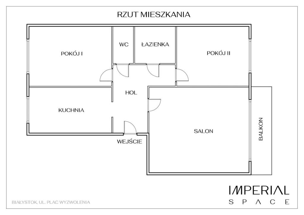 Przestronne 3-pokojowe Mieszkanie | Centrum