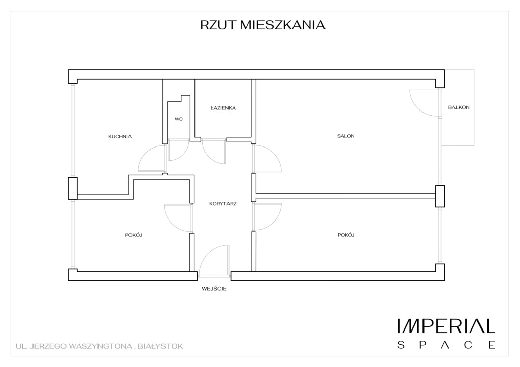 Dwustronne 3-pokojowe Mieszkanie | Blisko Centrum