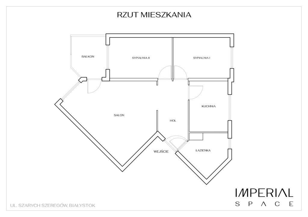 3-pokojowe Mieszkanie Z Oddzielną Kuchnią